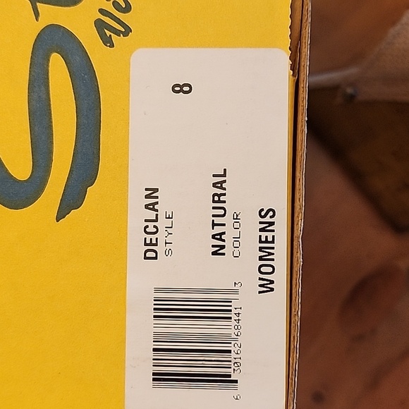 Sbicca wedge Declan sandal new size 8 natural suede - Picture 9 of 9